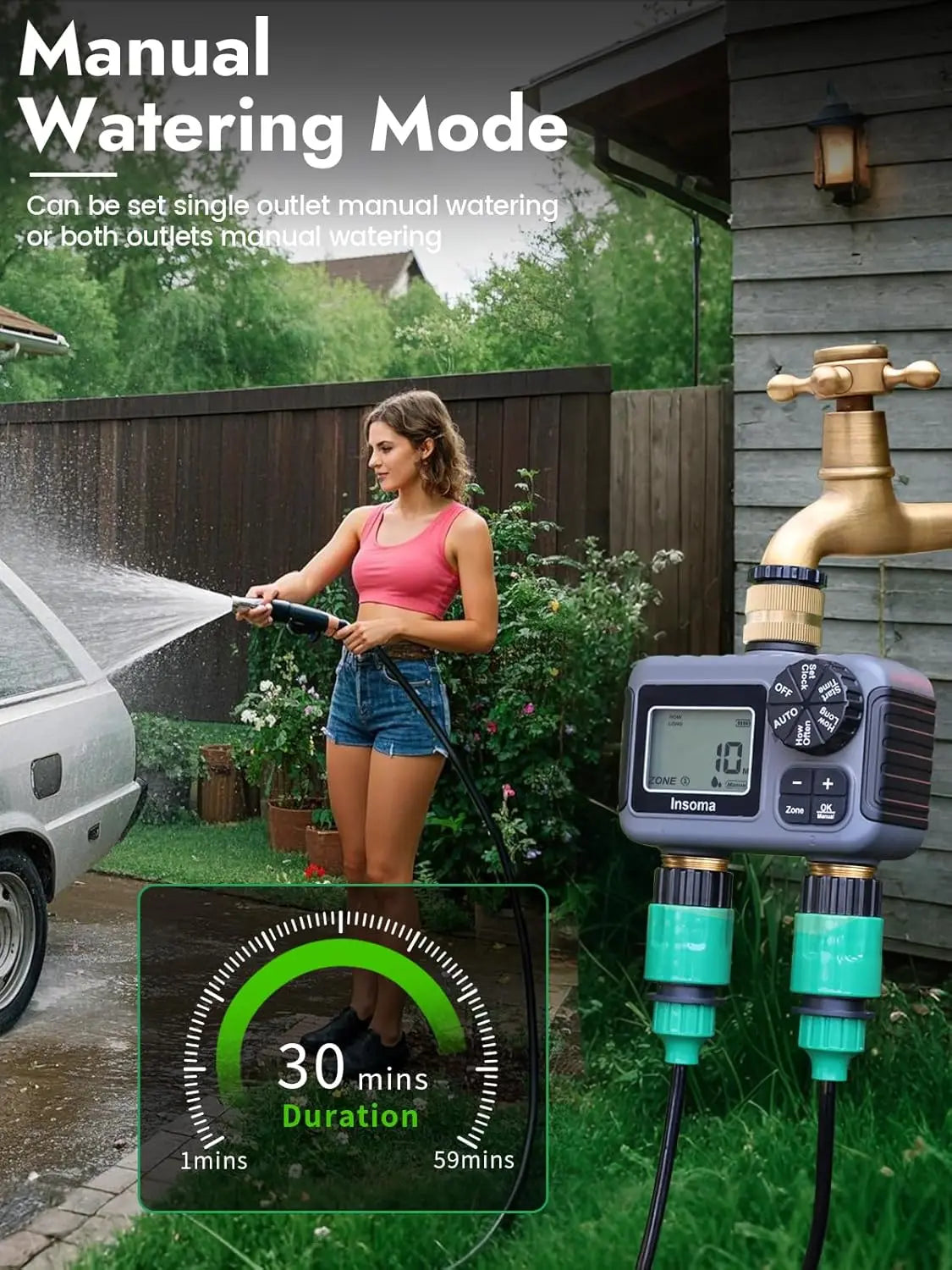 SmartFlow Dual-Zone Automatic Water Timer