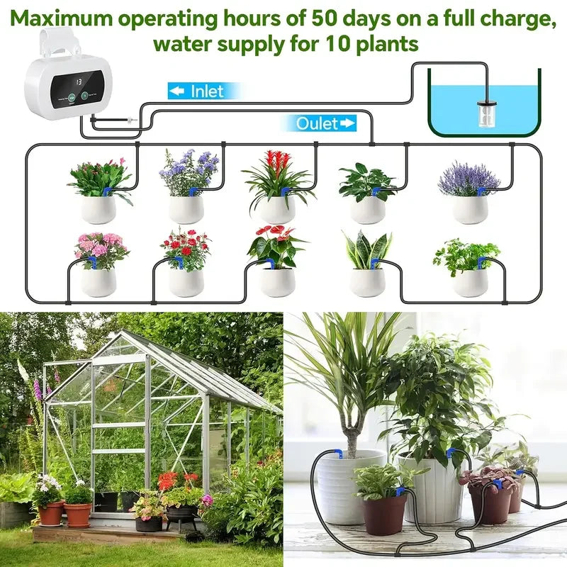 AutoDrip™ Indoor Automatic Plant Watering System