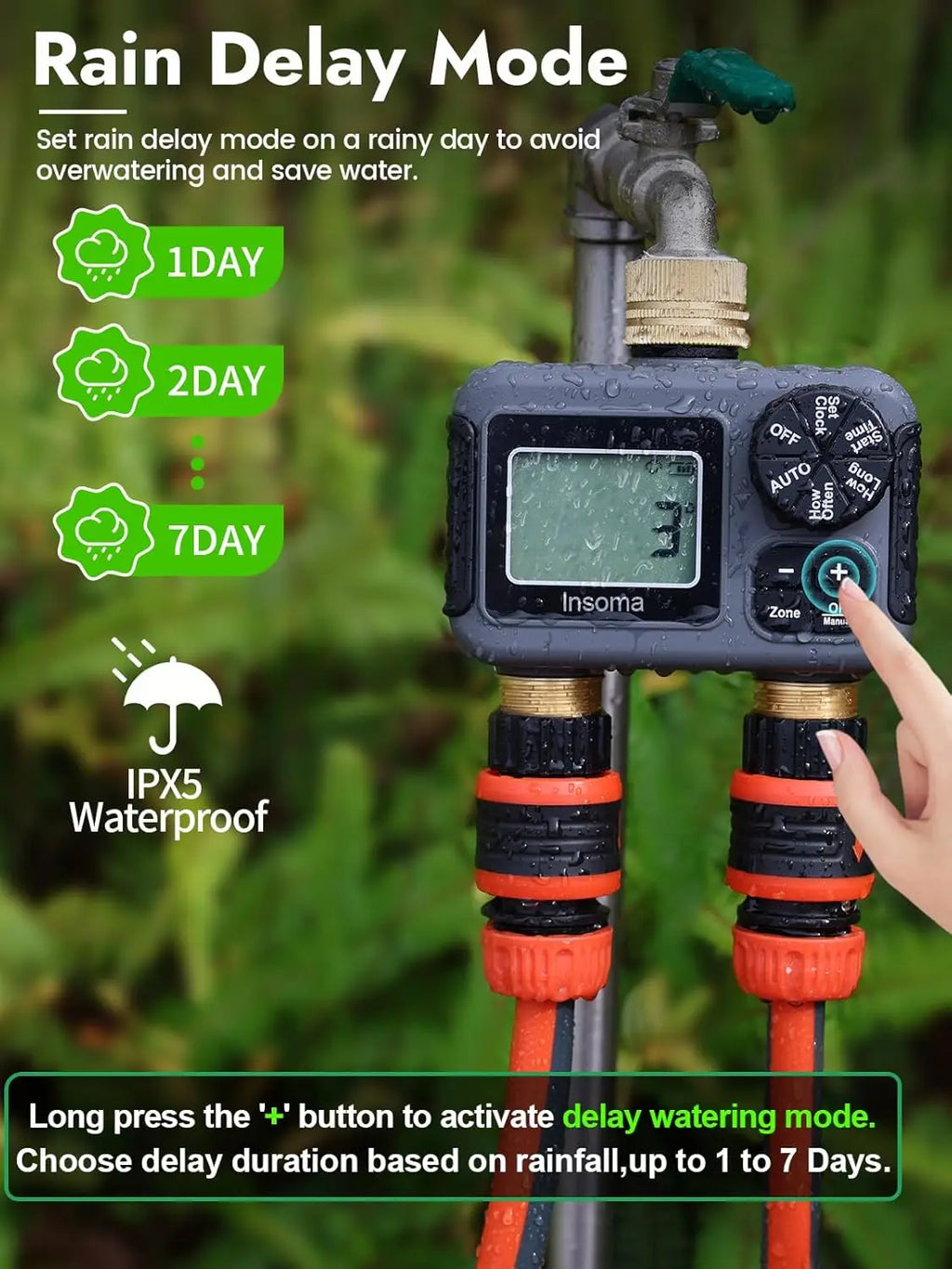 SmartFlow Dual-Zone Automatic Water Timer